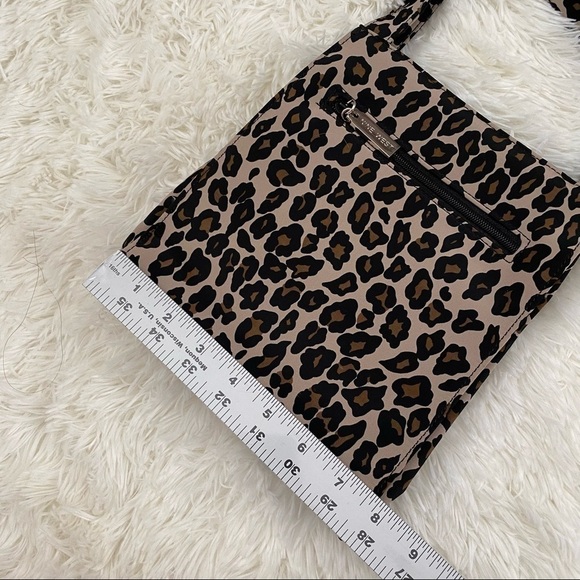 Nine West | Vintage Leopard Print Shoulder Bag | Black & Brown - Picture 10 of 12